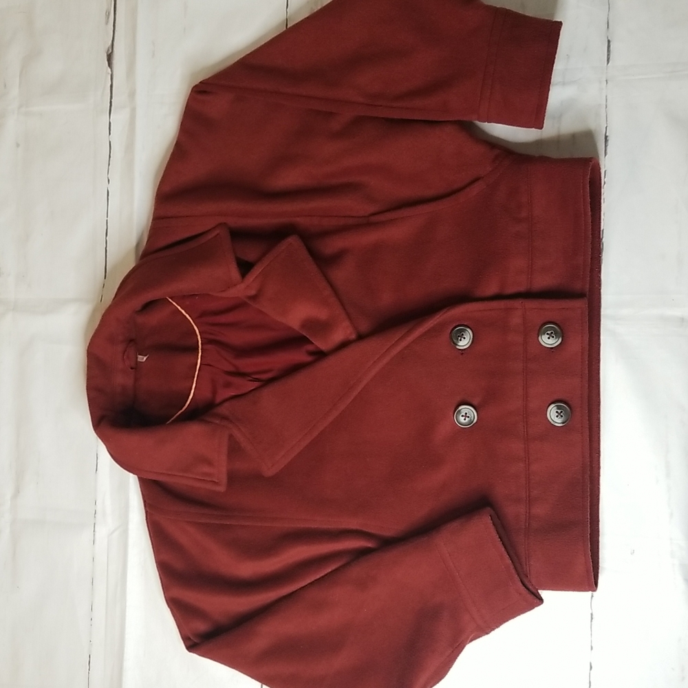 Free People Terra Cotta Dolman Coat - Picture 1 of 16